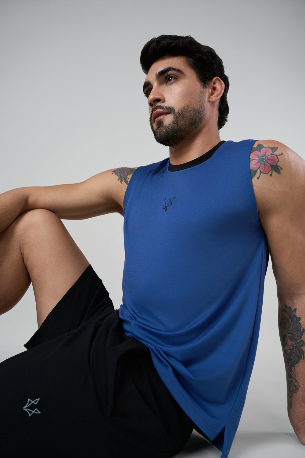 Ember WolfSkin Muscle Tank Top Blue