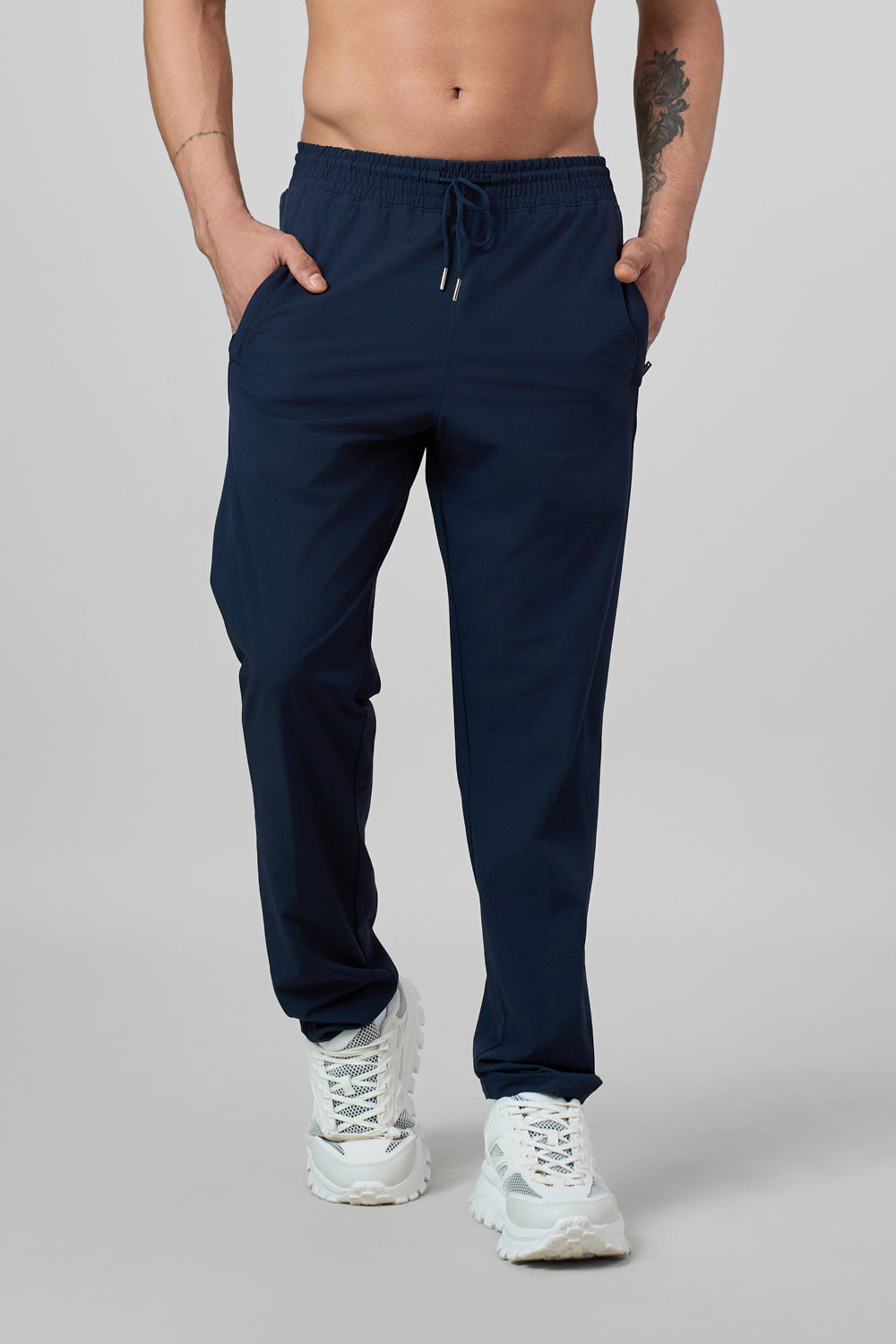 Typhoon Straight Fit HowlFlex Track Pant Navy