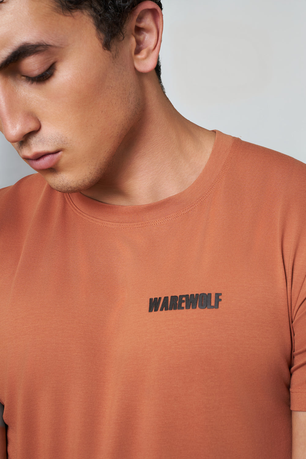 Stealth WolfKnit Sportswear Crewneck in Peach – Regular Fit for training or everyday wear
