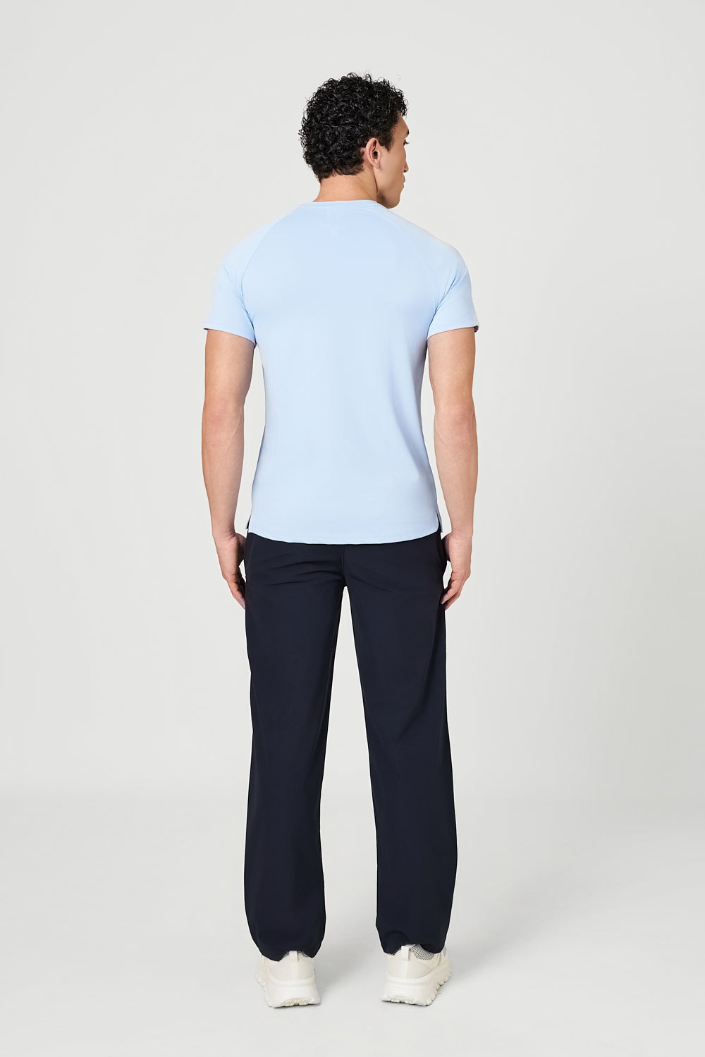 Torque AlphaDri Running Top Sky Blue