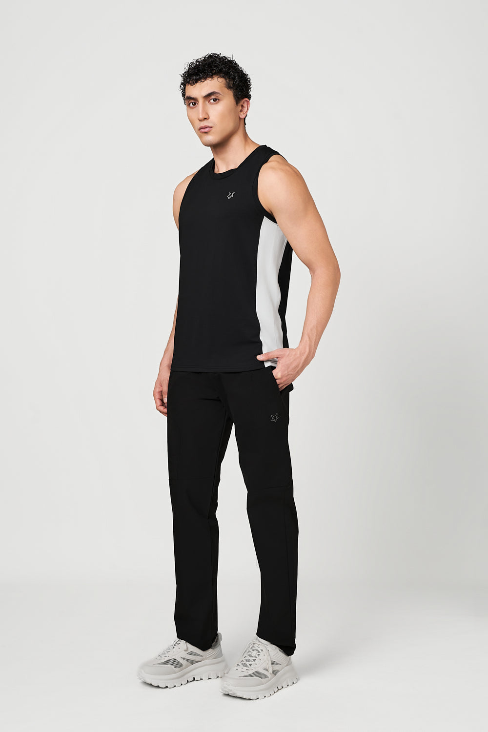 Warewolf Regular Fit Vein AlphaDri Training Tank Top – Lightweight, Quick Dry – Black