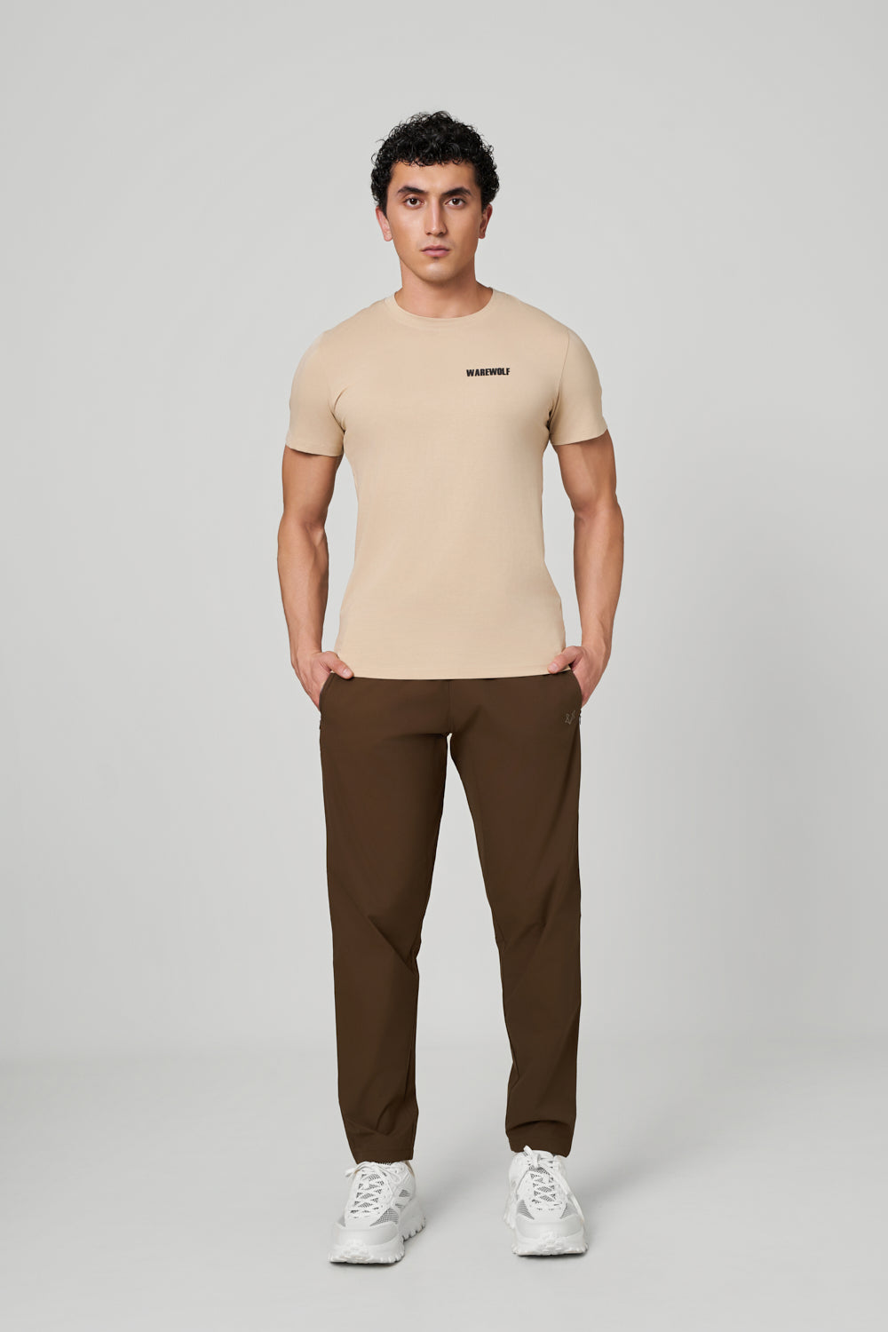 Drazil Regular Fit Airflex Track Pant Espresso