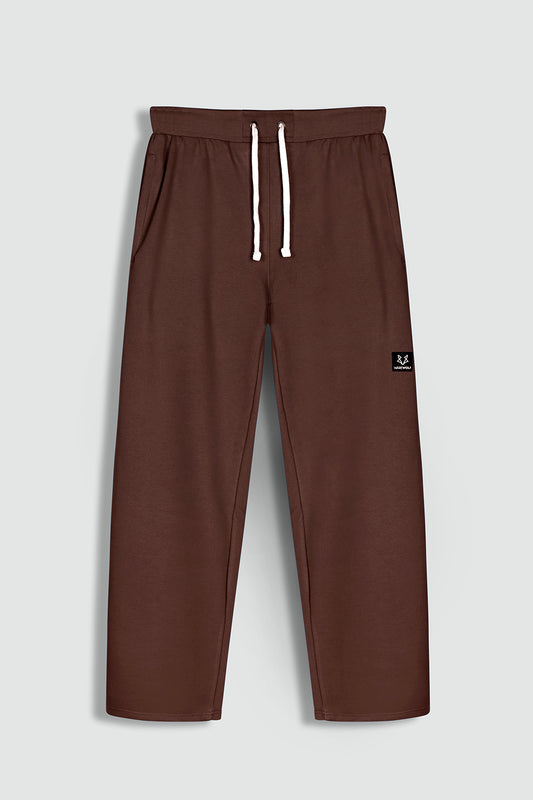 Warewolf Essential Oversized Sweatpants – Brown