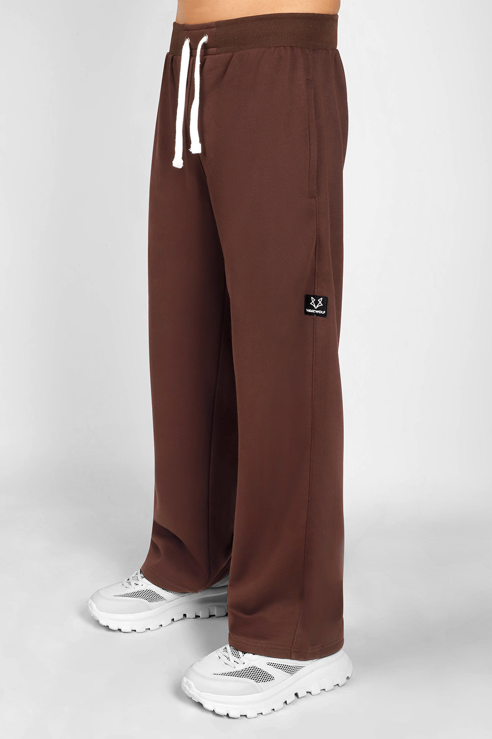 Warewolf Essential Oversized Sweatpants – Brown
