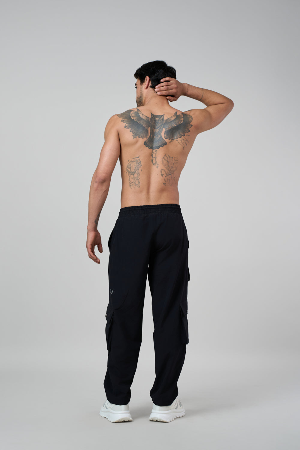 Canyon Cargo Nylon Pant Black