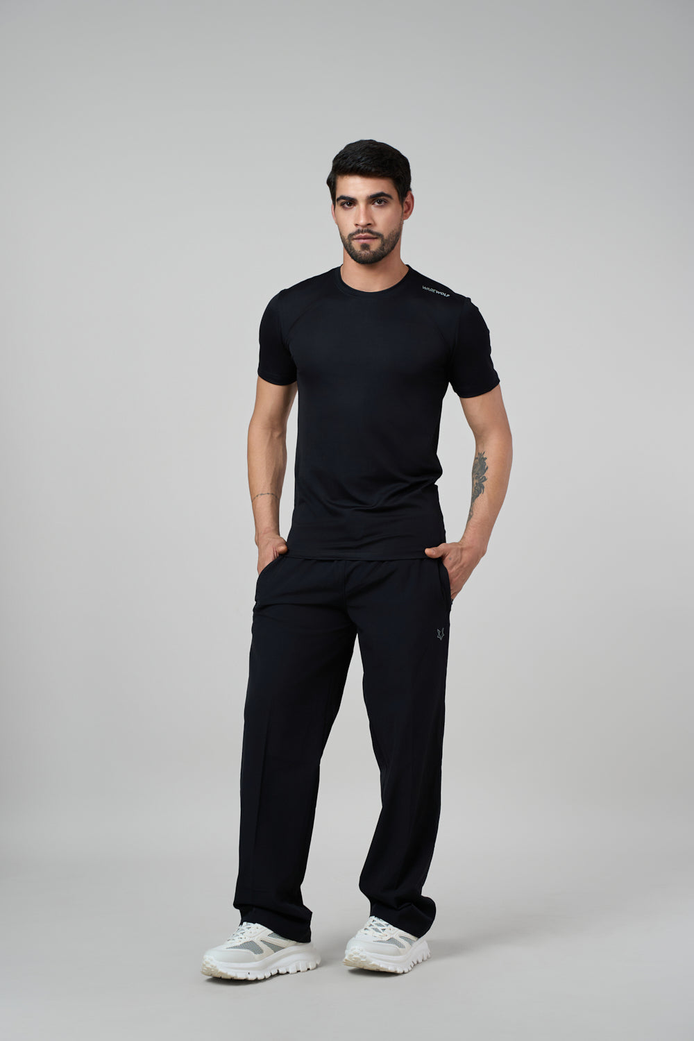 Terra Compressed Fit T-Shirt Black