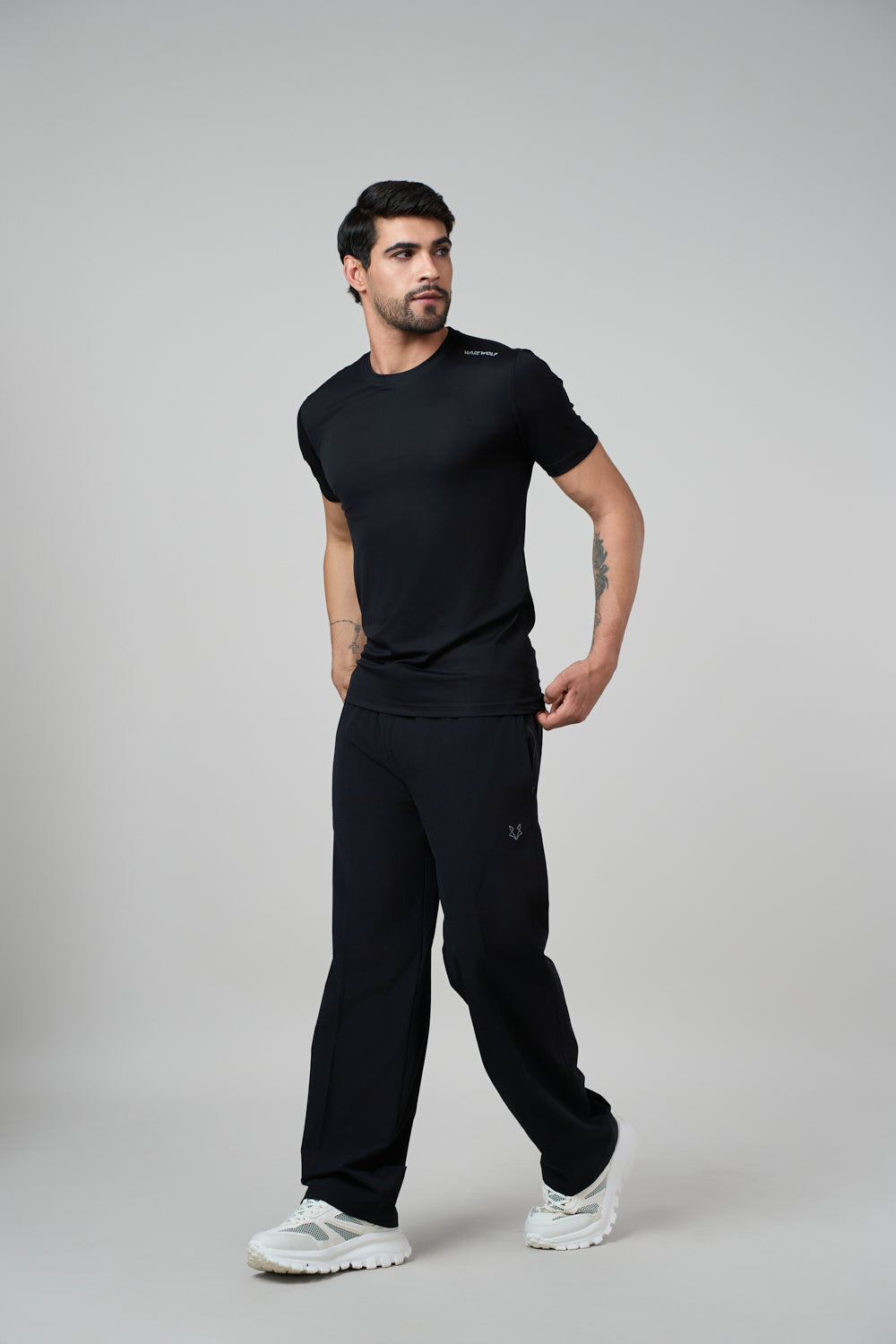 Terra Compressed Fit T-Shirt Black