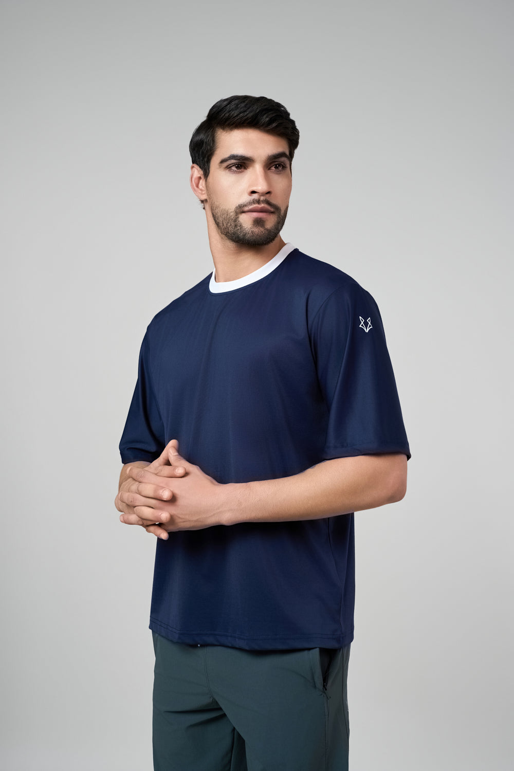 Eclipse Oversized Tee Navy