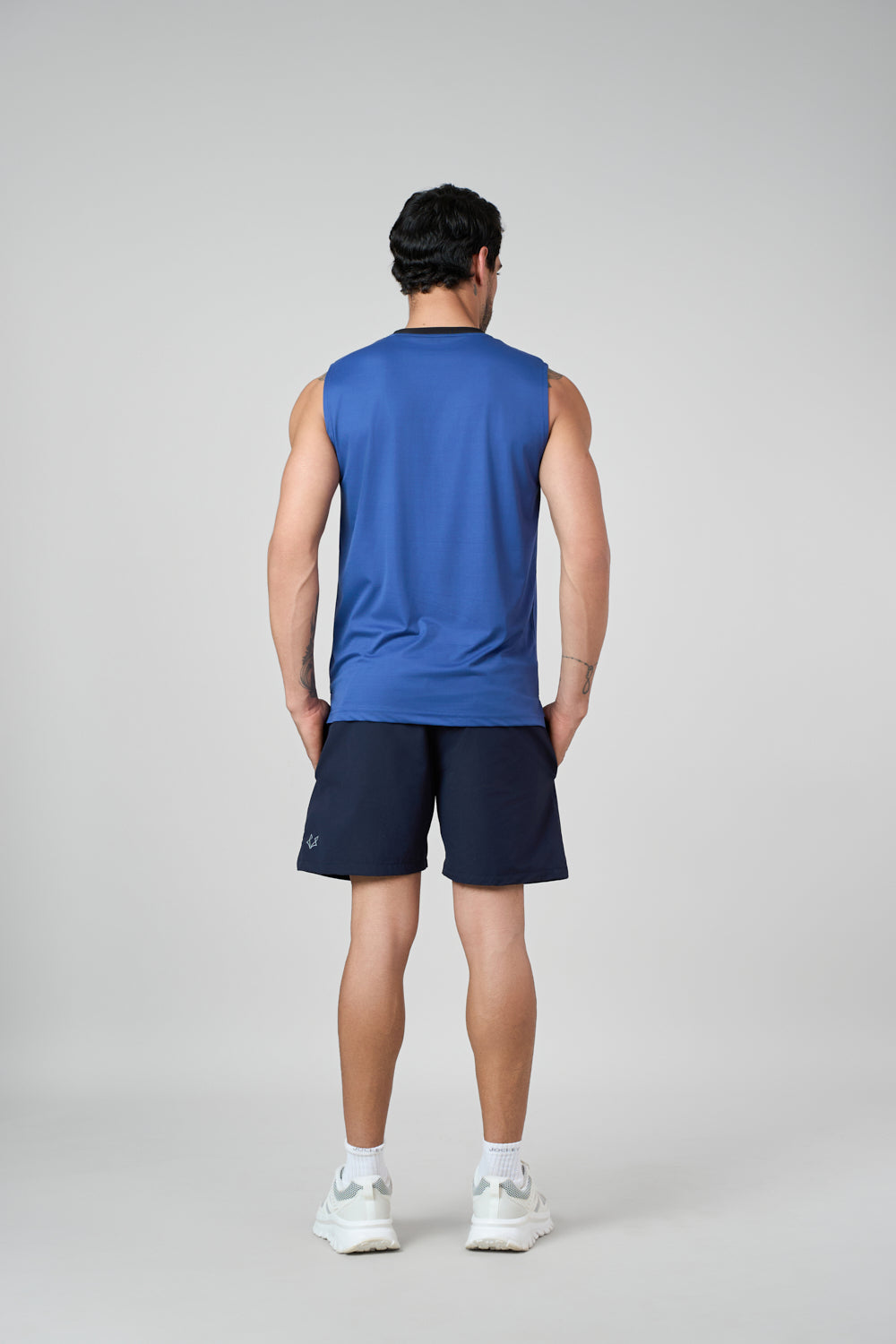 Ember Muscle Tank Blue