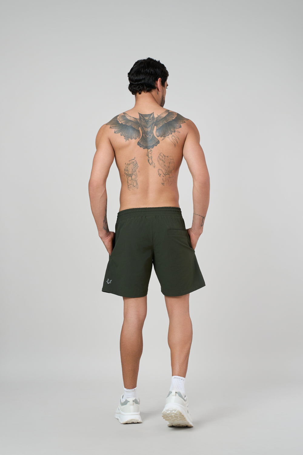 Oasis Cargo Nylon Shorts Green