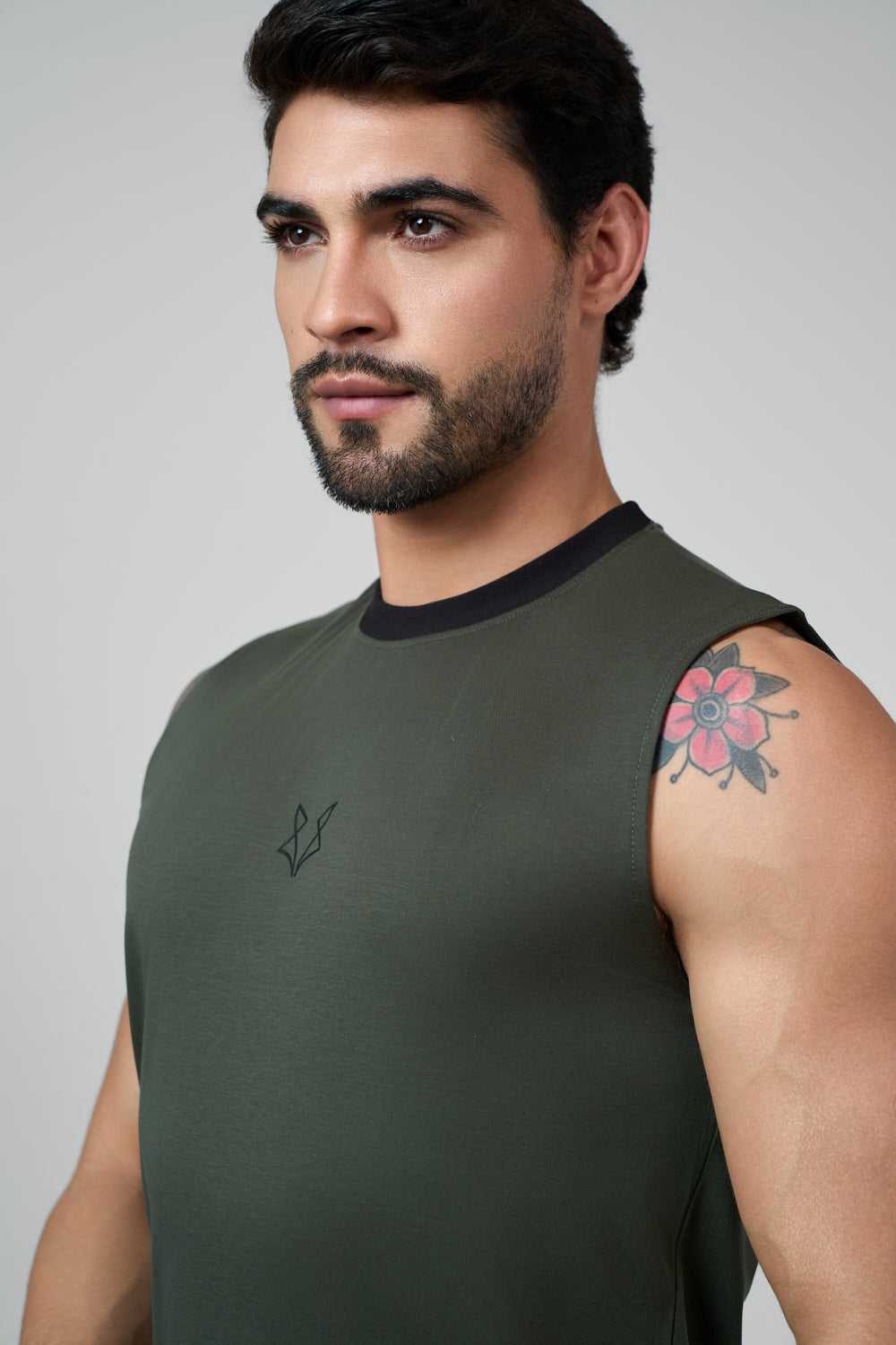 Ember Muscle Tank Green