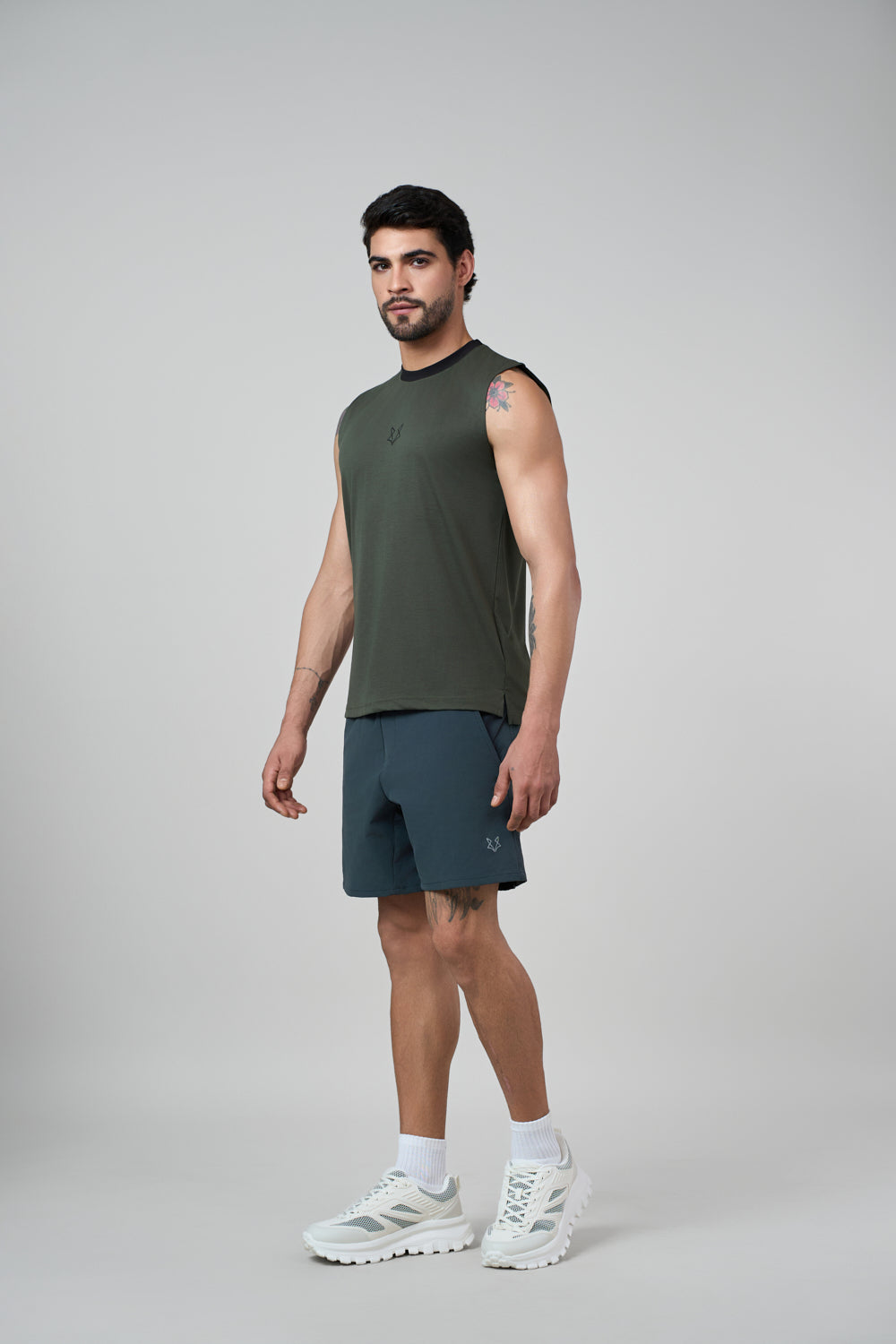 Ember Muscle Tank Green