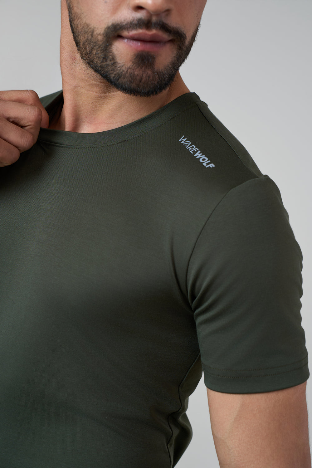 Terra Compressed Fit T-Shirt Green