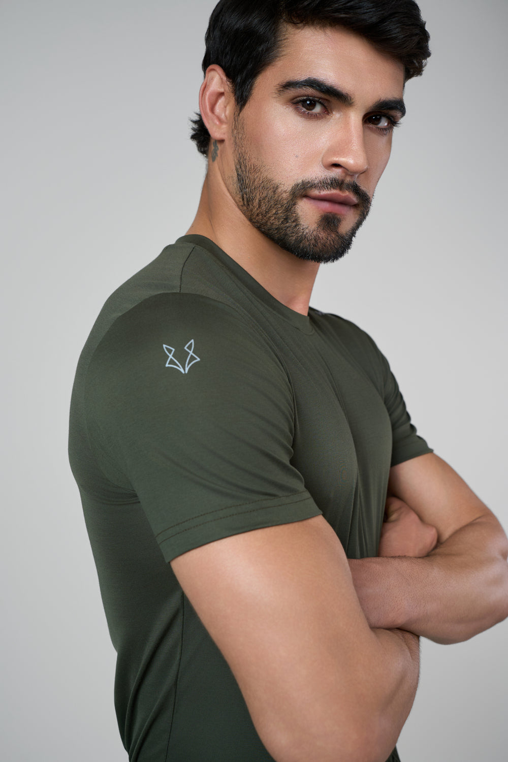 Terra Compressed Fit T-Shirt Green