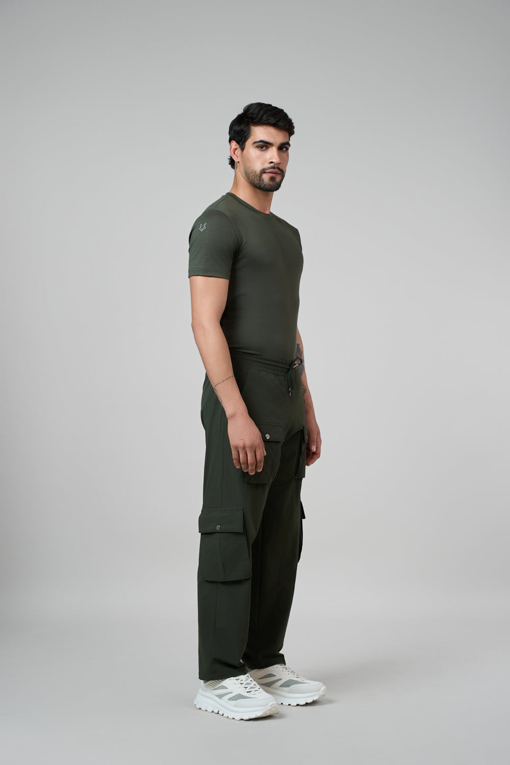 Terra Compressed Fit T-Shirt Green