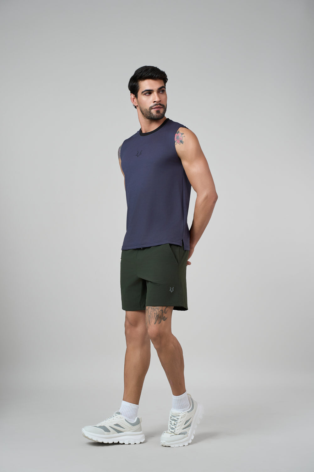 Ember Muscle Tank Grey