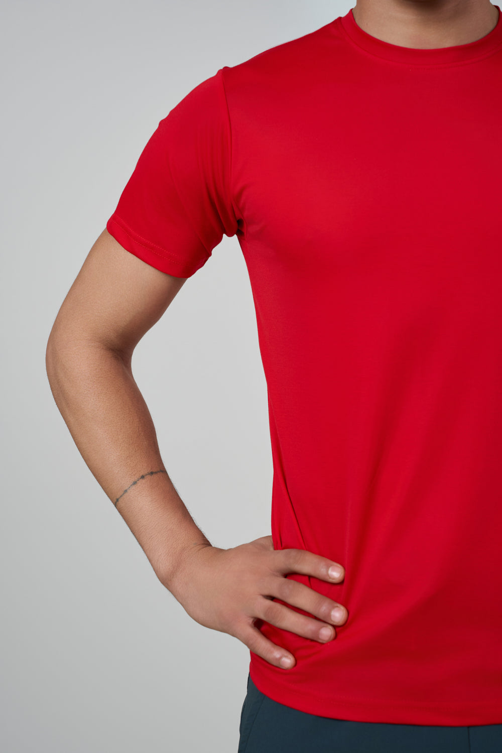 Red T-shirt front view