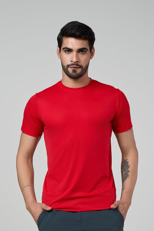 Breeze Compressed T-Shirt Red