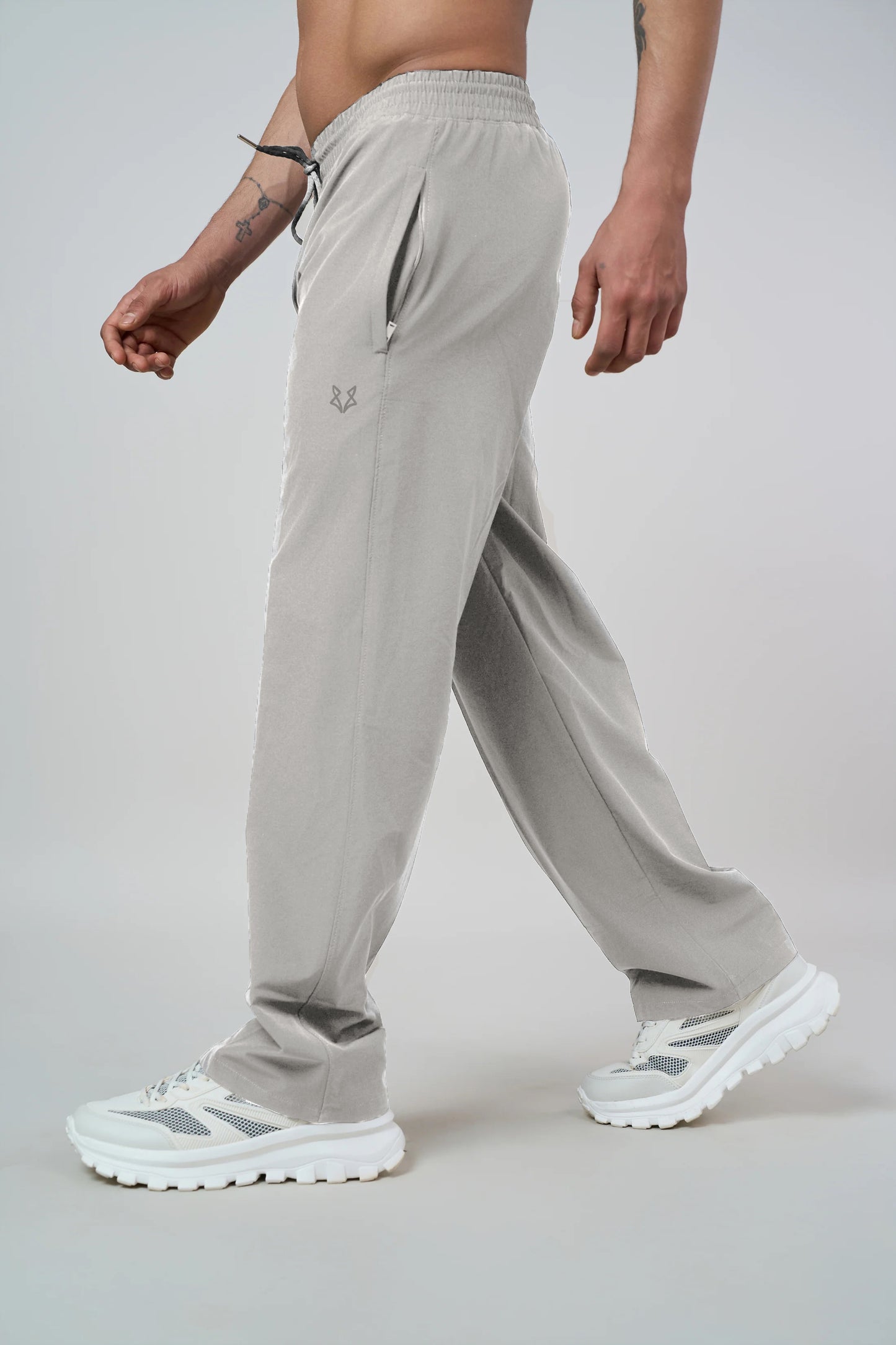 Savanna HowlFlex Track Pant - Oversized Fit Light Grey