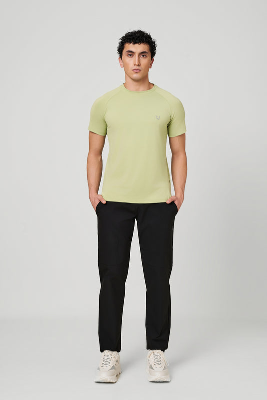 Green Torque AlphaDri Running Top for men – Lightweight, Quick Dry