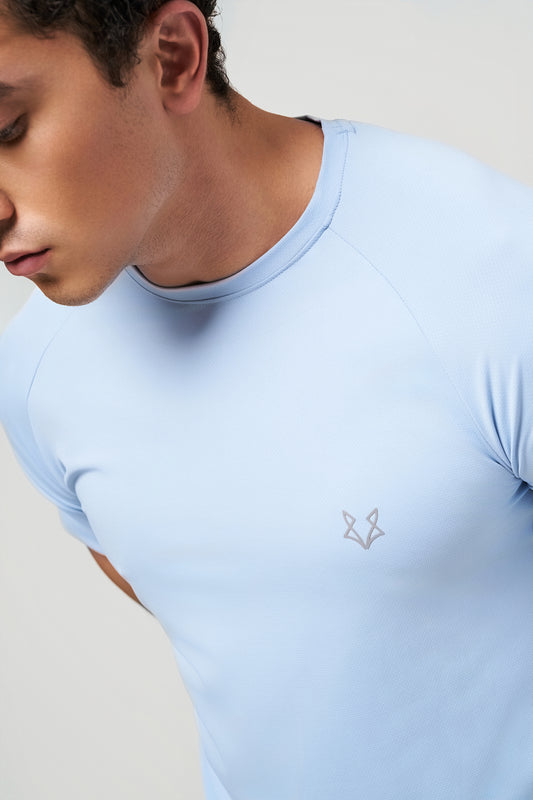 Warewolf Regular Fit Torque AlphaDri Running Top – Lightweight, Quick Dry – Blue