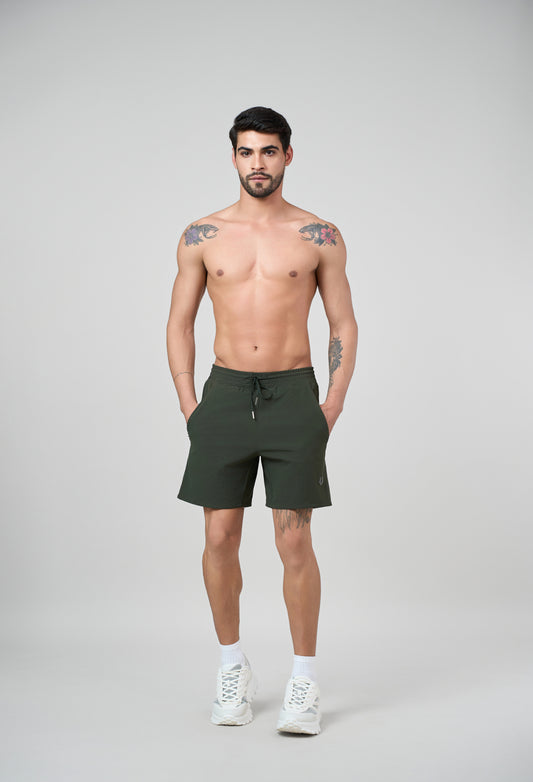 Zephyr  HowlFlex Shorts - 7" Inch Olive