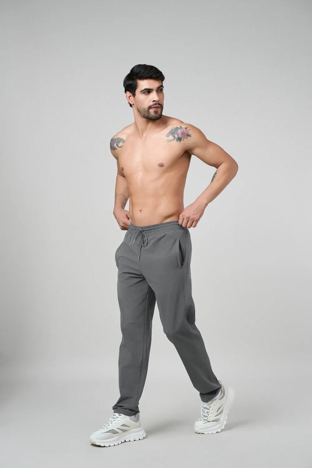 Typhoon HowlFlex Track Pant  - Straight Fit Grey