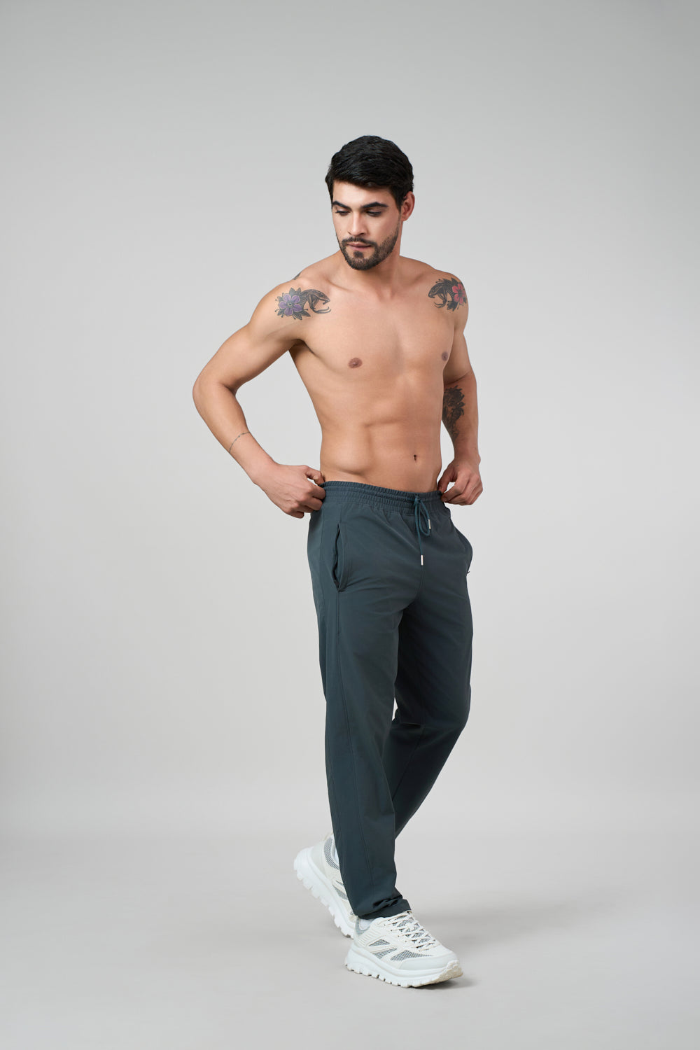 Typhoon Track Pants - Grey