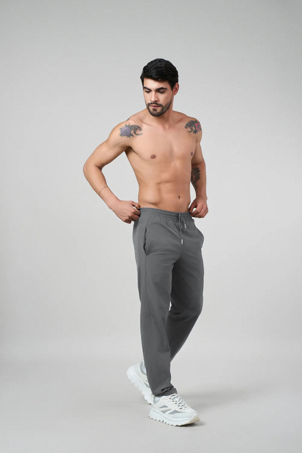 Typhoon HowlFlex Track Pant  - Straight Fit Grey